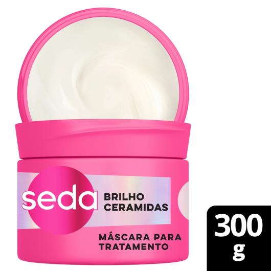 Máscara de Tratamento Seda Brilho Ceramidas Pote 300g - Imagem em destaque