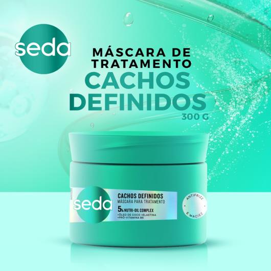 Máscara de Tratamento Seda Cachos Definidos Pote 300g - Imagem em destaque