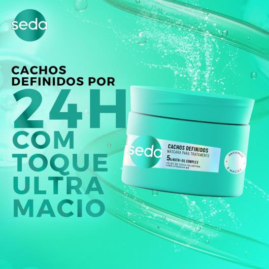Máscara de Tratamento Seda Cachos Definidos Pote 300g - Imagem em destaque