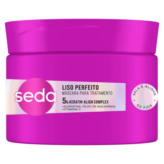 Máscara de Tratamento Seda Liso Perfeito Pote 300g - Imagem em destaque