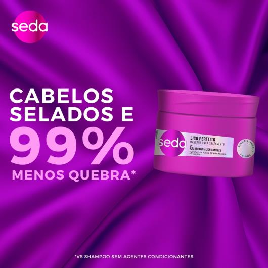 Máscara de Tratamento Seda Liso Perfeito Pote 300g - Imagem em destaque