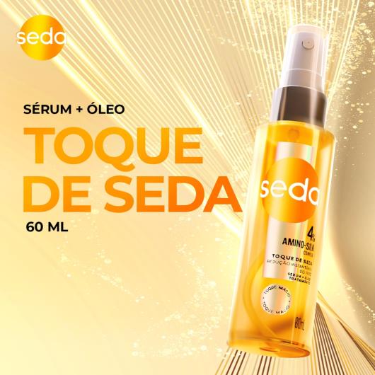Sérum Óleo Tratamento Seda Toque de Seda Frasco 60ml Pump - Imagem em destaque