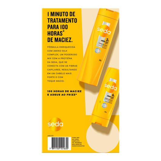 Kit Seda Toque de Seda Shampoo 300ml + Condicionador 190ml - Imagem em destaque