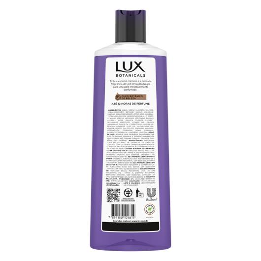 Sabonete Líquido Lux Botanicals Orquídea Negra Frasco 650ml Tamanho Família - Imagem em destaque