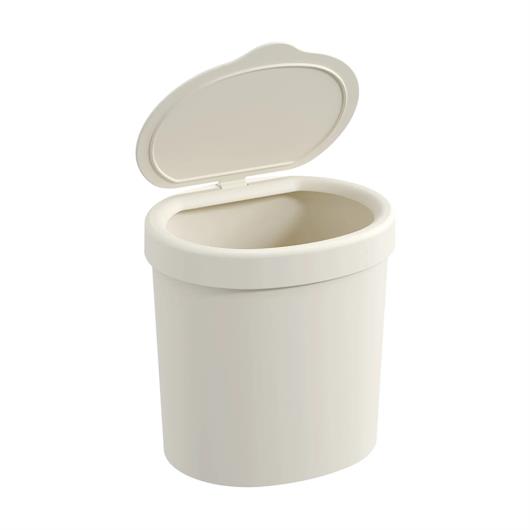 Lixeira com Tampa Coza Basic Light Gray 2.5l - Imagem em destaque