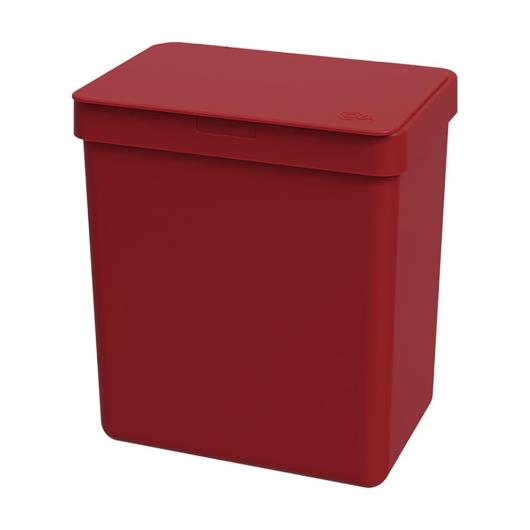 Lixeira Coza Single Vermelha 2.5l - Imagem em destaque