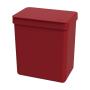 Lixeira Coza Single Vermelha 2.5l
