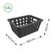 Kit Cestas Organizadoras Brinox Coza One Preto 1,5l Leve 4 Pague 3 - Imagem 7896553980226-01.png em miniatúra