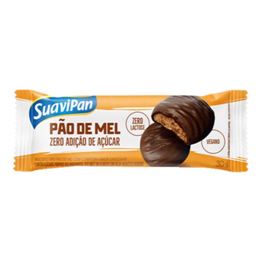 Pão de Mel Suavipan Cobertura Chocolate Zero Adição de Açúcar 30g - Imagem em destaque