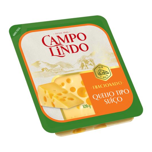 Queijo Suíço Fracionado Campo Lindo 120g - Imagem em destaque