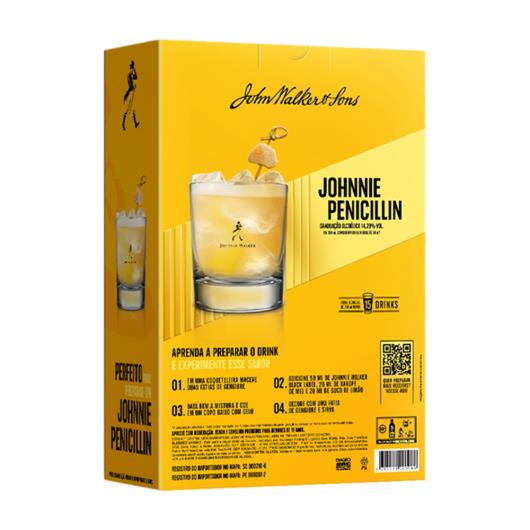 Kit Whisky Johnnie Walker Black Label + Copo Exclusivo 750ml - Imagem em destaque