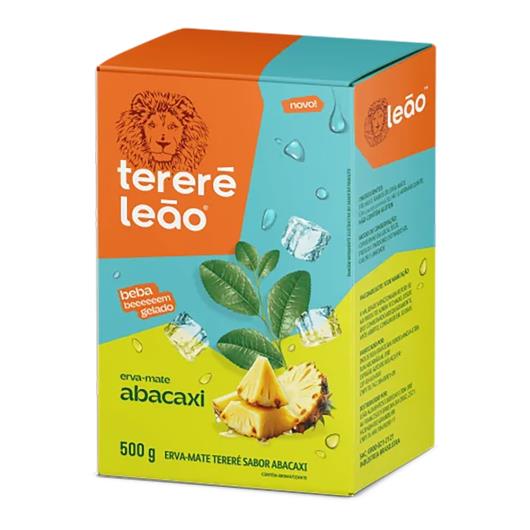 Erva-Mate Leão Tereré Abacaxi Caixa 500g - Imagem em destaque