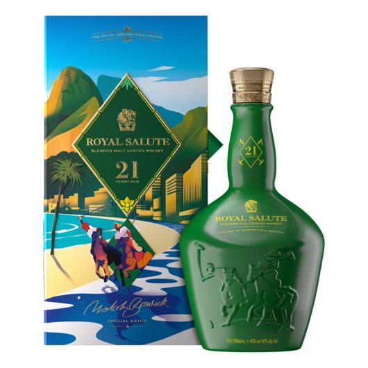 Whisky  Malt Royal Salute 21 Years 700ml The Rio de Janeiro Polo Edition - Imagem em destaque
