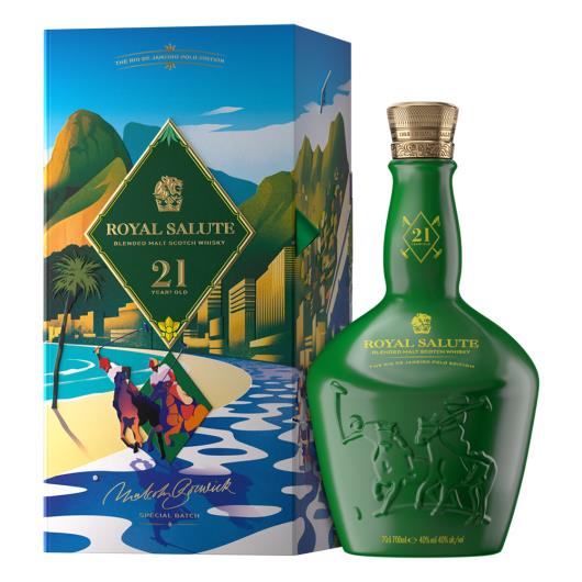Whisky  Malt Royal Salute 21 Years 700ml The Rio de Janeiro Polo Edition - Imagem em destaque