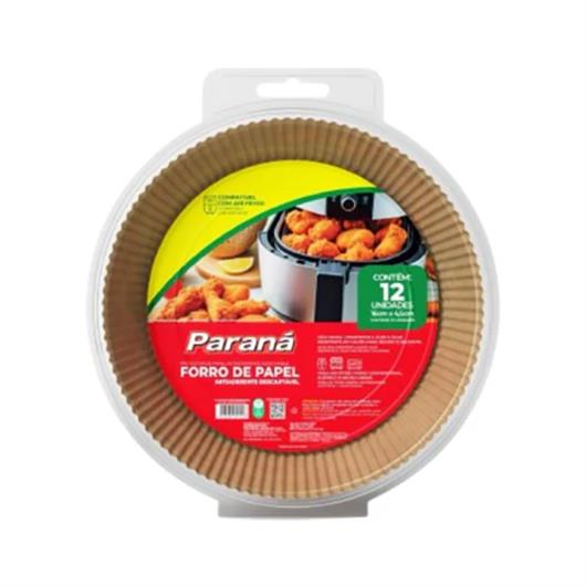 Forma de Papel Paraná Air Fryer Redondo 16x4.5cm 12un - Imagem em destaque