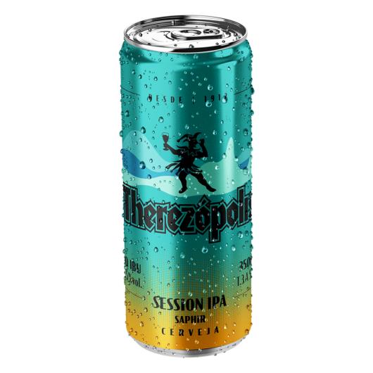 Cerveja Session IPA Saphir Therezópolis Lata 350ml - Imagem em destaque