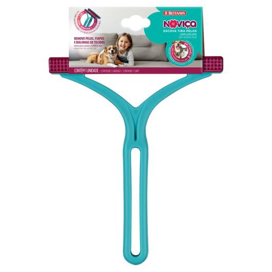 Escova Pet Tira Pelos Bettanin Noviça Unidade - Imagem em destaque
