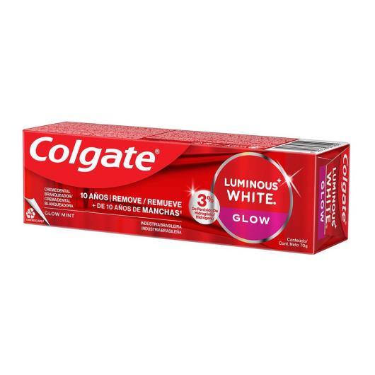 Pack Creme Dental Para Clareamento Colgate Luminous White Glow 70g 2 un - Imagem em destaque