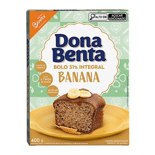 Mistura para Bolo Dona Benta Integral Banana Caixa 400g - Imagem em destaque
