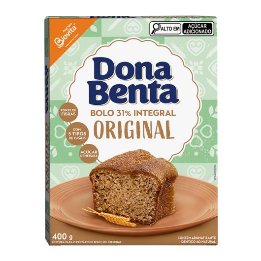 Mistura para Bolo Dona Benta Integral Original Caixa 400g - Imagem em destaque