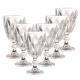 Taça Allmix Água Diamond Krystalmix Vidro 6un de 340ml cada - Imagem 7898919026968-01.png em miniatúra
