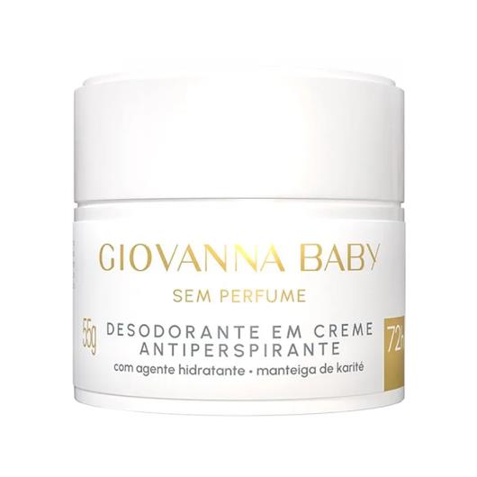 Desodorante em Creme Giovanna Baby Sem Perfume 72h 55g - Imagem em destaque