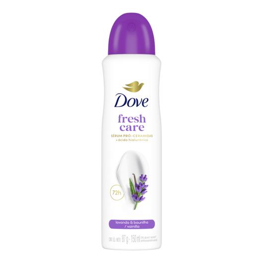 Antitranspirante Aerossol Dove Fresh Care Lavanda & Baunilha 150ml Spray - Imagem em destaque
