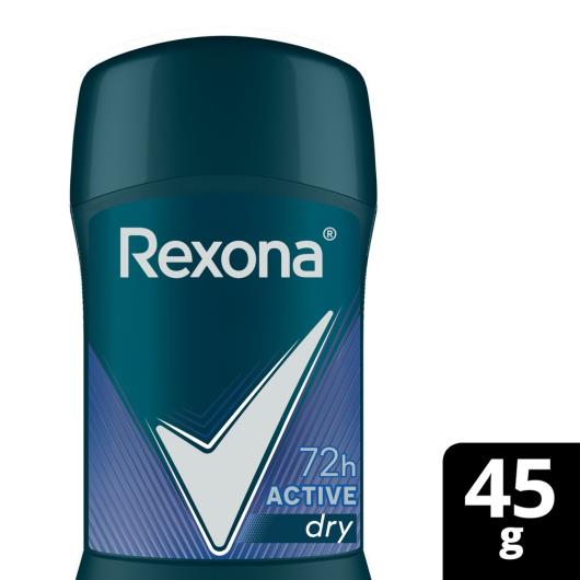 Antitranspirante Stick Rexona Active Dry Men 45g - Imagem em destaque