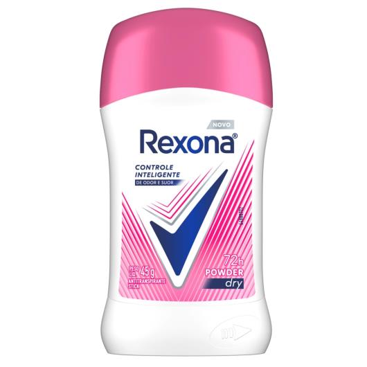 Antitranspirante Stick Rexona Powder Dry 45g - Imagem em destaque