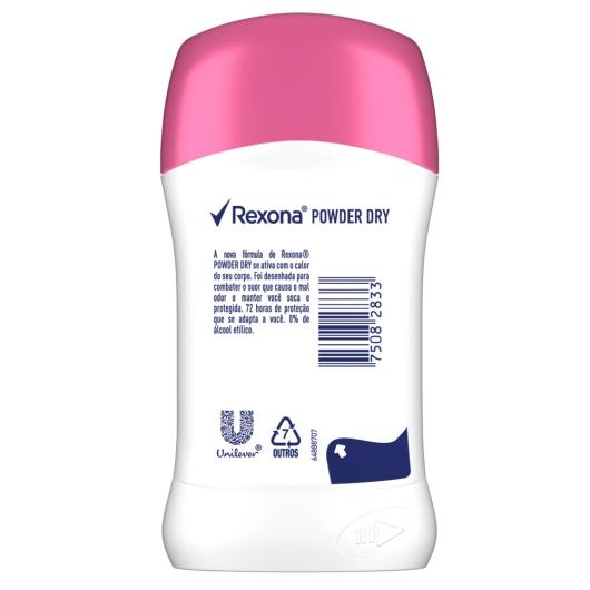 Antitranspirante Stick Rexona Powder Dry 45g - Imagem em destaque