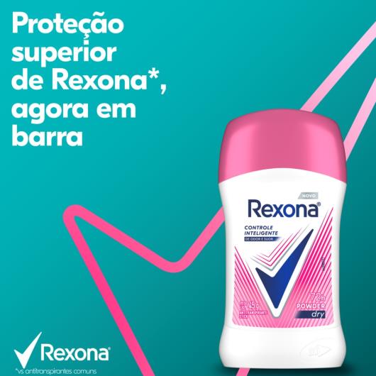 Antitranspirante Stick Rexona Powder Dry 45g - Imagem em destaque