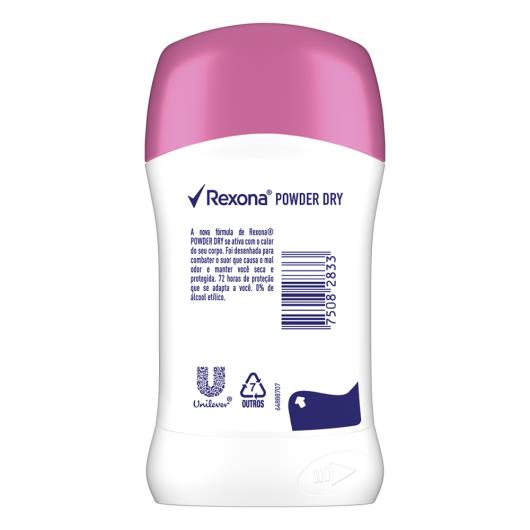 Antitranspirante Stick Rexona Powder Dry 45g - Imagem em destaque