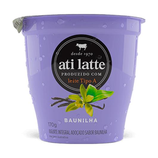 Iogurte Integral Baunilha Atilatte Copo 170g - Imagem em destaque