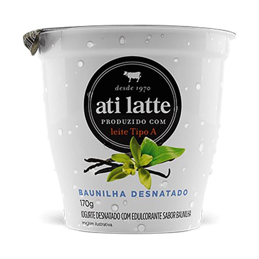 Iogurte Atilatte Baunilha Desnatado Copo 170g - Imagem em destaque