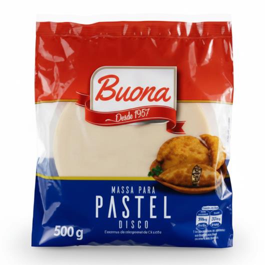 Massa para pastel fresca disco Buona 500g - Imagem em destaque