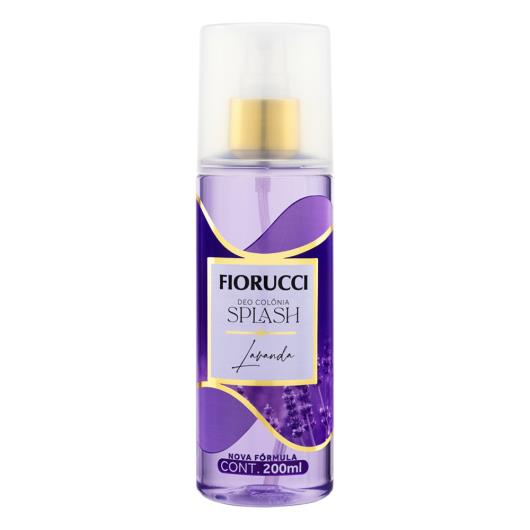 Deo Colônia Lavanda Fiorucci Splash Frasco 200ml - Imagem em destaque