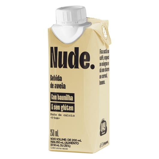 Bebida à Base de Aveia Baunilha Nude 250ml - Imagem em destaque