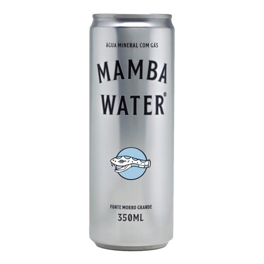 Água Mineral Mamba Water com Gás Lata 350ml - Imagem em destaque