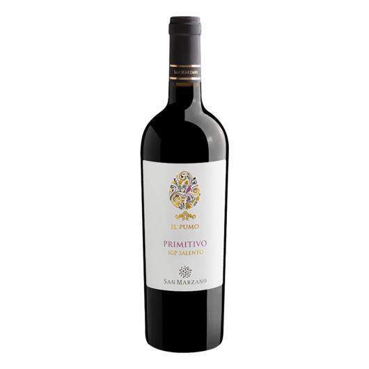 Vinho Tinto Italiano San Marzano Primitivo IL Pumo 750ml - Imagem em destaque