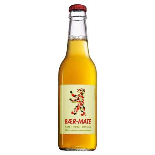 Chá Mate Natural Baer-Mate Maçã e Cafeína Garrafa 350ml - Imagem em destaque