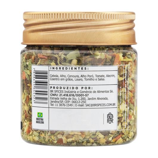 Tempero BR Spices Gourmet Caldo de Legumes Pote 65g - Imagem em destaque