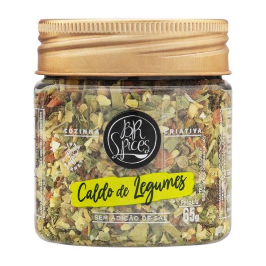 Tempero BR Spices Gourmet Caldo de Legumes Pote 65g - Imagem em destaque