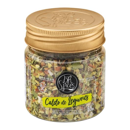 Tempero BR Spices Gourmet Caldo de Legumes Pote 65g - Imagem em destaque
