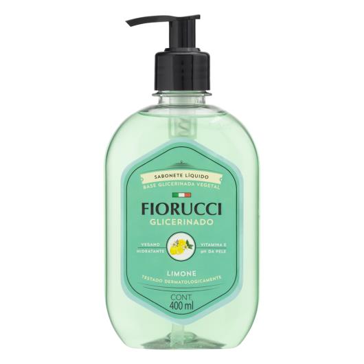 Sabonete Líquido Fiorucci Limone Glicerinado Frasco 400ml - Imagem em destaque