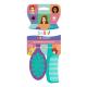 Kit Escova Almofadada Oval + Pente para Cabelo Condor Bellê! - Imagem 7891055674192-02.png em miniatúra
