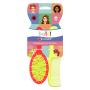 Kit Escova Almofadada Oval + Pente para Cabelo Condor Bellê!