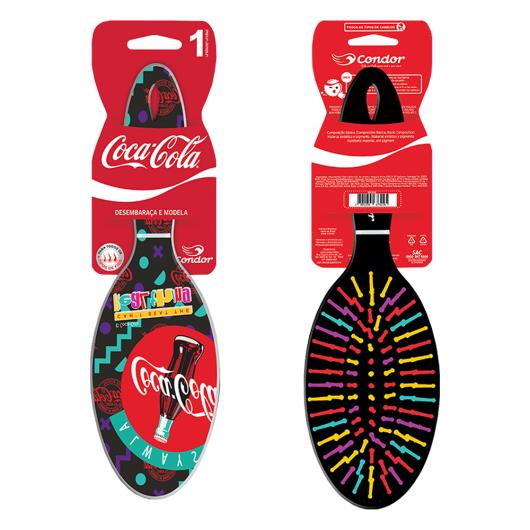 Escova para Cabelo Coca-Cola Condor Oval Unidade - Imagem em destaque