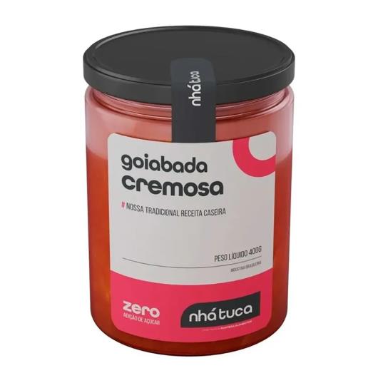 Goiabada Cremosa Nhá Tuca Zero Adição de Açúcar Vidro 400g - Imagem em destaque