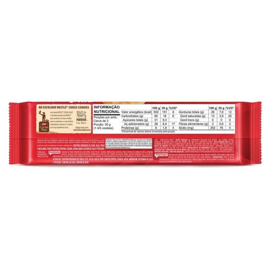 ChocoCookies NESTLE Recheio de Avelã 100g - Imagem em destaque