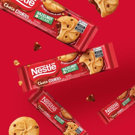 ChocoCookies NESTLE Recheio de Avelã 100g - Imagem em destaque